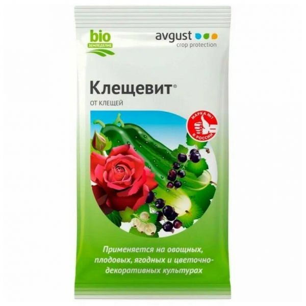 Means for plant protection against ticks Kleschevit 4ml August